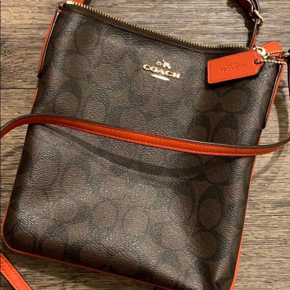Authentic coach crossbody